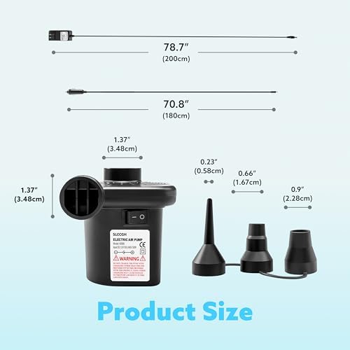 Sloosh Electric Air Pump for Inflatables
