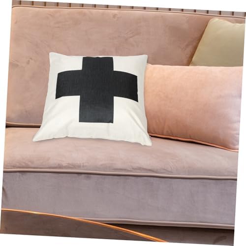 GLEAVI Cross Theme Pillowcase Rustic Decor for Home