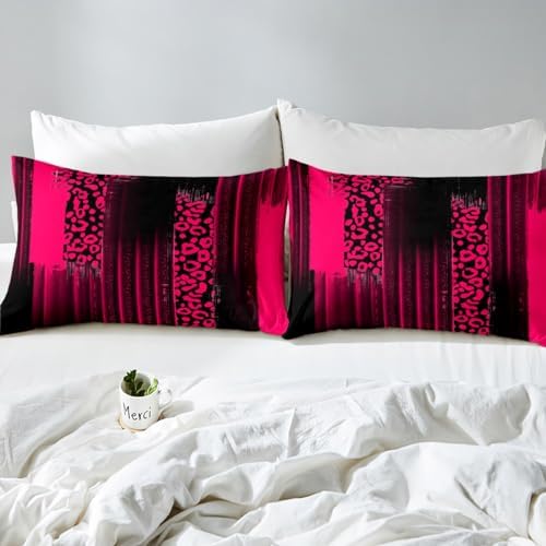 Feelyou King Size Reversable Duvet Cover Set