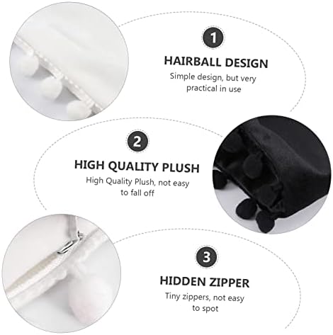 HOLIDYOYO Plush Rectangular Pillow Cover Protector