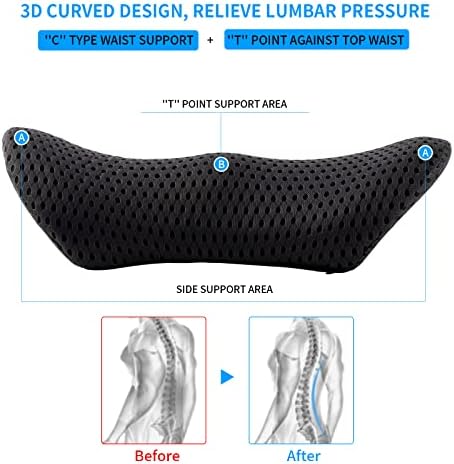 FOUSUPDT Lumbar Pillow for Office and Car Support