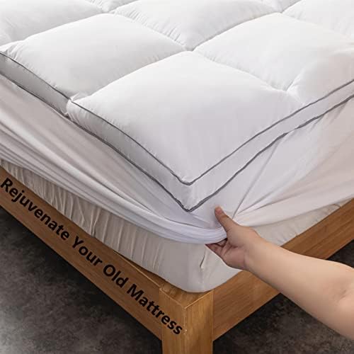 DROVAN Mattress Pad Twin XL - Extra Thick Breathable Mattress Topper