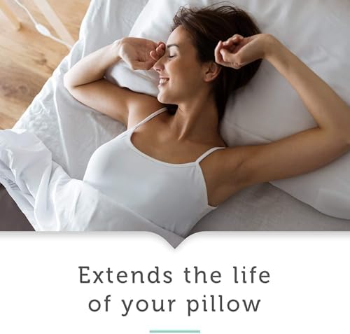 Saferay Green Pillow Shams Set of 2 Dark Grey 600 Thread Count
