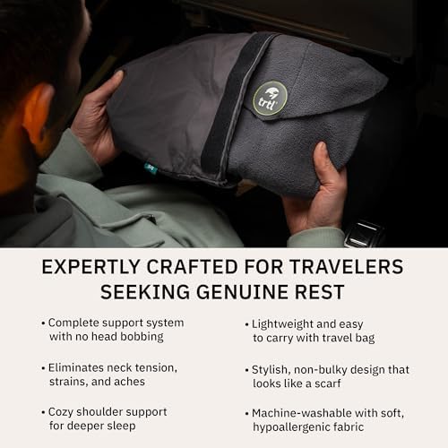 trtl Travel Pillow - Lightweight Neck Support for Airplane Comfort