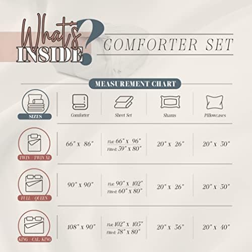 Elegant Comfort 10pc King Pleated Comforter Set