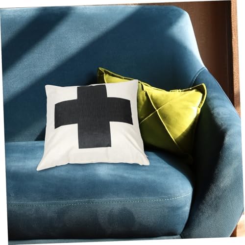 GLEAVI Cross Theme Pillowcase Rustic Decor for Home