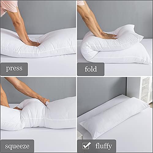 ELNIDO QUEEN Body Pillow with Pillowcase - 20x54 Inches