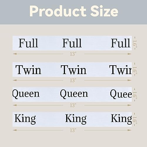 Bozenu Sheet Organizers - 4 Elastic Bed Sheet Straps for Queen Sheets