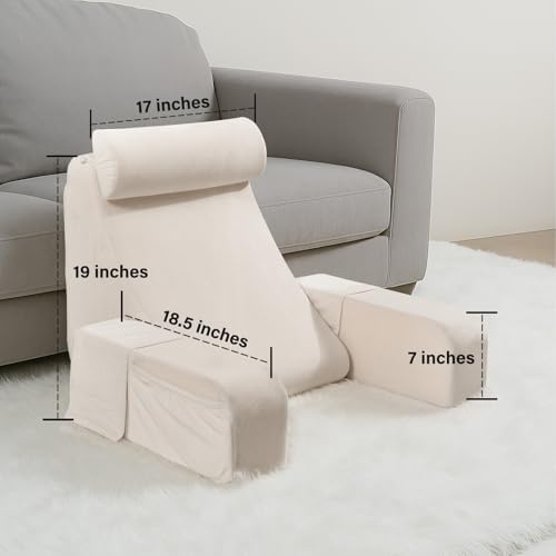 ENITYA Reading Pillow for Bed Sitting