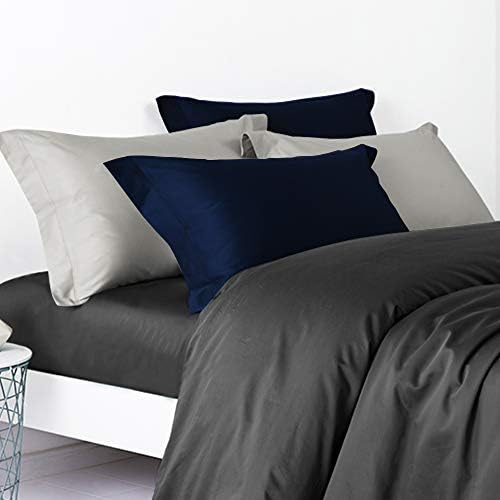 NTBAY 2 Pack White Cotton Pillow Shams 20x26 Inches 1
