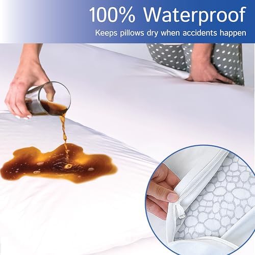 Four Seasons Essentials Standard Pillow Protectors Set of 2 1