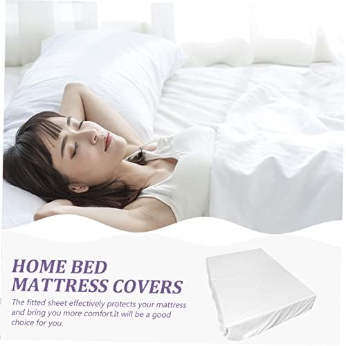 Luxshiny Cotton Mattress Cover Fitted Sheet for Simple Comfort and Protection