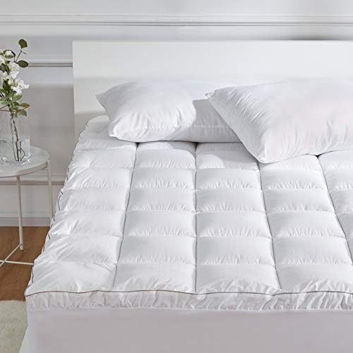 SLEEP ZONE Twin XL Cotton Mattress Pad with Cooling Top