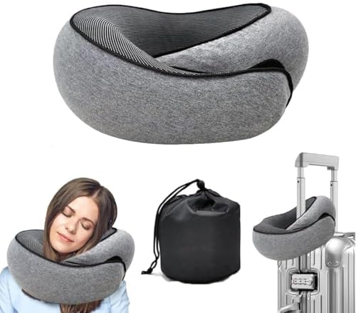 WEERSHUN Travel Neck Pillow with Chin Wrap Function