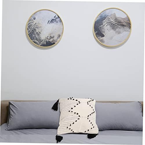 Garneck Tassel Decorative Pillow Cover with Geometric Design 1
