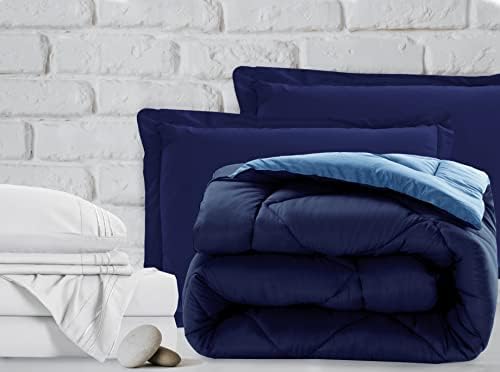 Elegant Comfort 7-Piece Twin XL Bed-in-a-Bag Set
