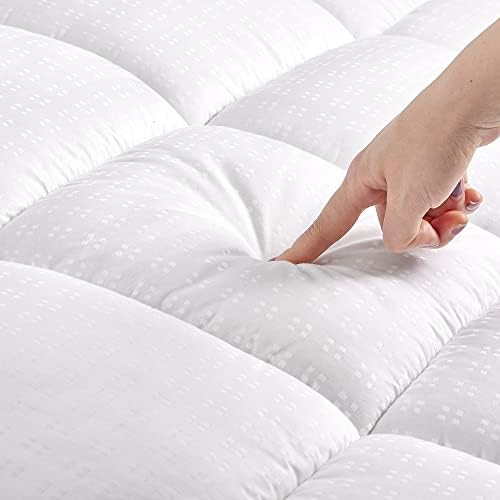 SLEEP ZONE Twin XL Cotton Mattress Pad with Cooling Top