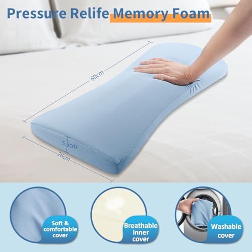 Vamorry Lumbar Support Pillow for Bed Back Pain Relief