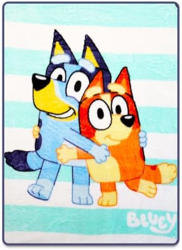 Bluey Toddler Throw Blanket - 40x50 Inches Plush for Kids