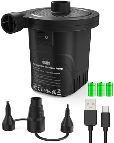 Drmeter Rechargeable Air Pump for Inflatables