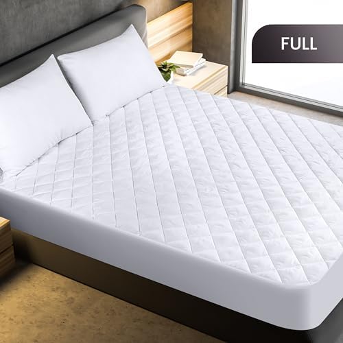 Utopia Bedding 2 Pack Fitted Mattress Pad Full Size