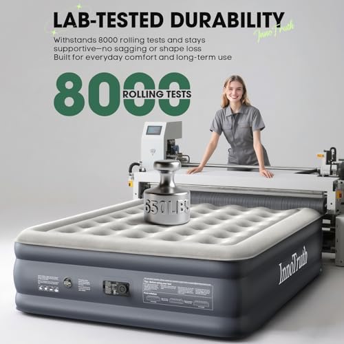 InnoTruth Air Mattress Queen with Built-in Pump