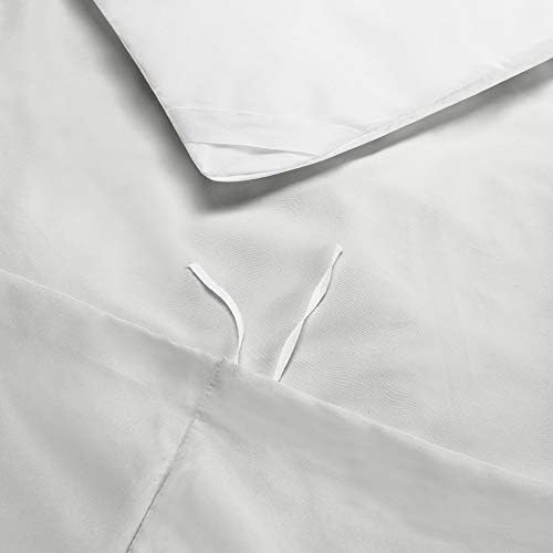 Nestl 7-Piece Queen Duvet Cover Set - Silver Gray