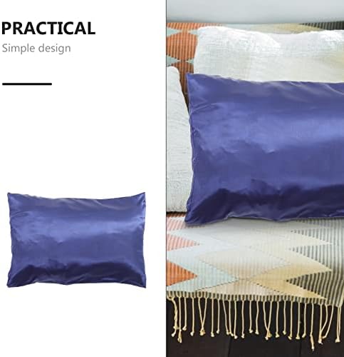 DECHOUS 2-Pc Set Silk Pillowcase for Adults and Kids