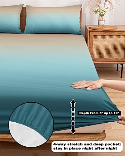 Chees D Zone Twin Fitted Sheet Deep Pocket Set 1