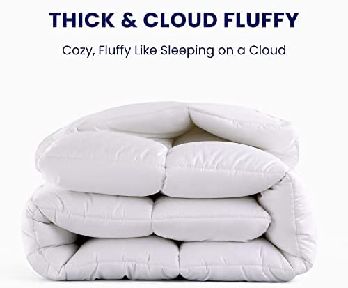 SLEEP ZONE Queen Cotton Mattress Pad with Deep Pocket