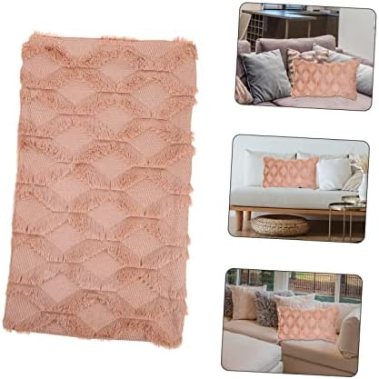 PRETYZOOM Plush Throw Pillowcase 18x18 Inches