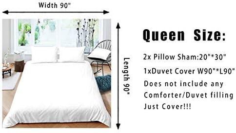 Feelyou 3D Print Jungle Tiger Duvet Cover Set