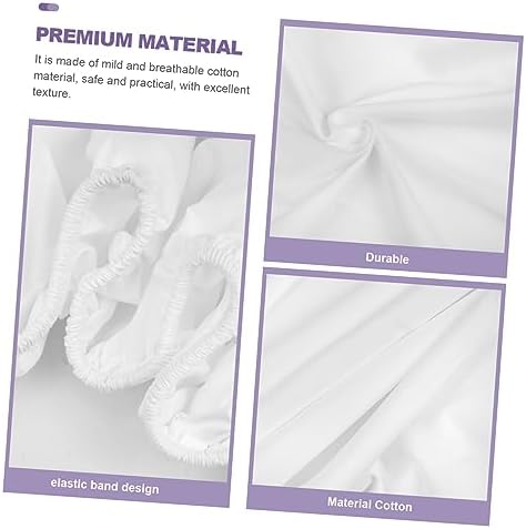 Luxshiny Cotton Mattress Cover Fitted Sheet for Simple Comfort and Protection