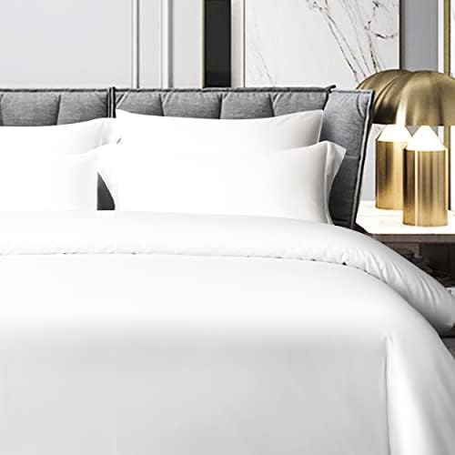 NTBAY 2 Pack White Cotton Pillow Shams 20x26 Inches 1