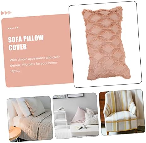 PRETYZOOM Plush Throw Pillowcase 18x18 Inches