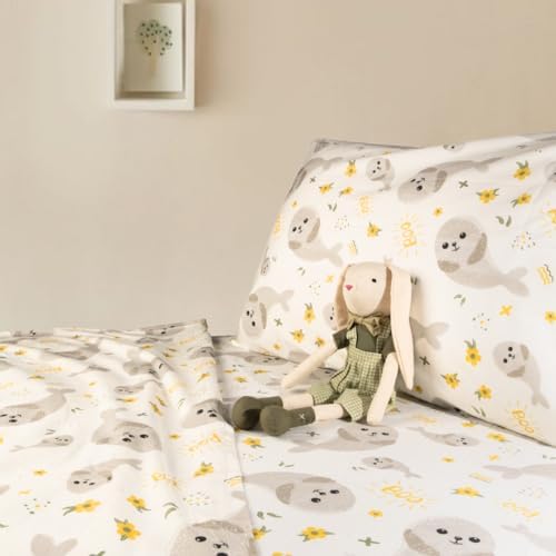 Salt Earth 100 Cotton 210TC Kids Bedsheet Set