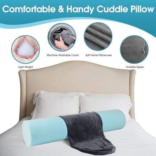 SereneCloud Memory Foam Body Pillow - Cylindrical 3543 x 79