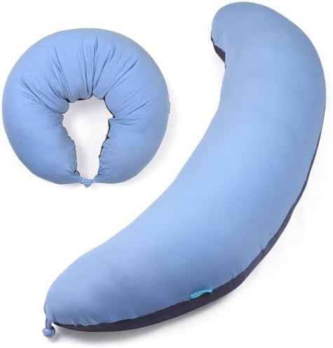 BYRIVER 39 C Shaped Body Pillow for Side Sleepers