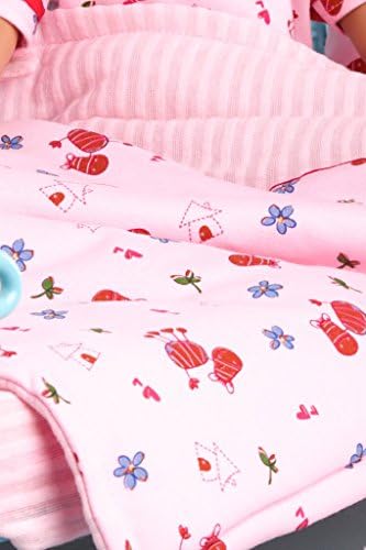 DreamWorld Collections 3-Piece Doll Bedding Set - Pink