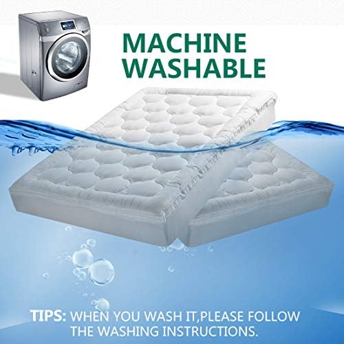 COHOME Queen Mattress Toppers 1300 GSM Cooling Pillow Top Pad