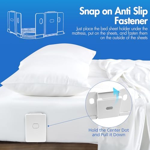 XINCANGE Heavy-Duty Sheet Straps for Corners
