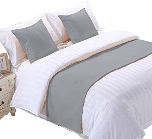 International Sheets Solid 5 Piece Bed Runner Set 1