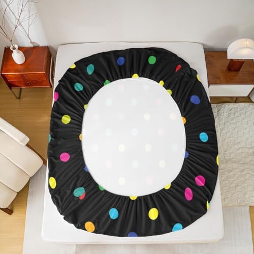 Castle Fairy Polka Dot Bed Sheet Set for Kids