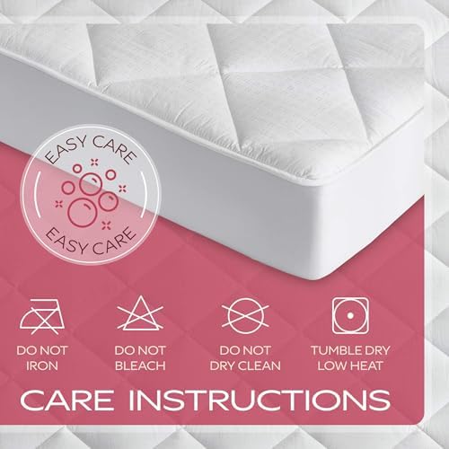 Maxi Twin XL Mattress Pad - Silk Cotton Sateen Protector