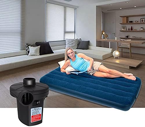 MAXEVER Quick-Fill Electric Air Pump with 3 Nozzles 1