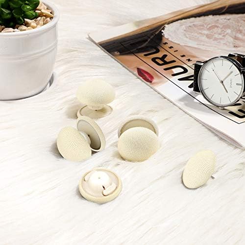 Hotop 8-Piece Duvet Clips with Mushroom Buttons and Pins