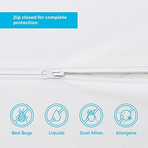 Linenspa Box Spring Encasement Twin Size Waterproof Protector