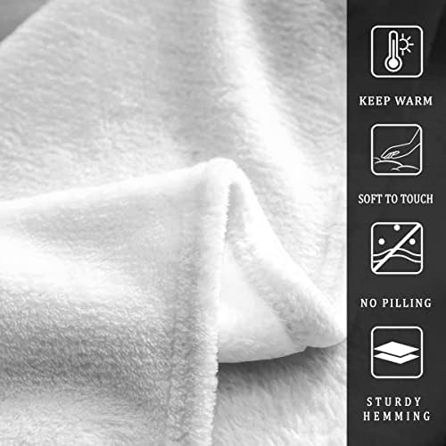 Feelyou Plush Throw Blanket with Chess Design 50x60