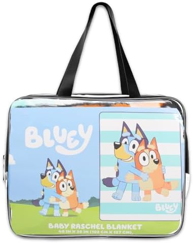 Bluey Toddler Throw Blanket - 40x50 Inches Plush for Kids