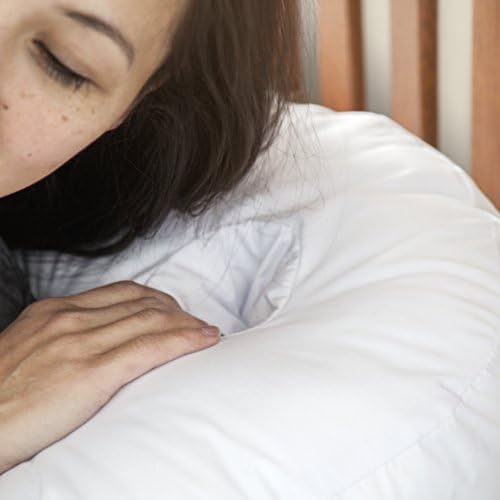 DMI U-Shaped Side Sleeping Pillow with Ear Hole